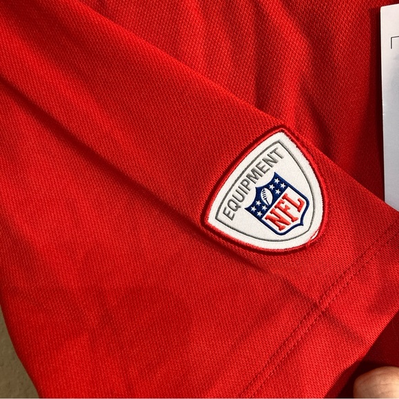 Chiefs Nike Dri Fit Polo Red Men’s Small 2019 Team Apparel NWT - Picture 4 of 7